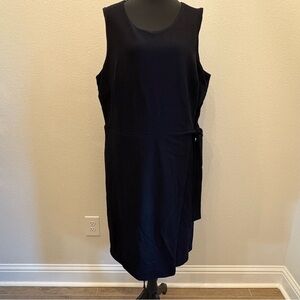 Lane Bryant Black Midi Dress